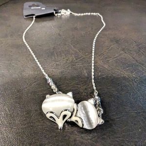 18 inch Fox Pendant Necklace